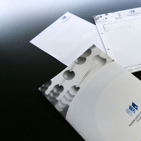 Werbeartikel: Briefbogen Ausstattung mit Digitaldruck. Produziert von engelberg werbeland GmbH aus Pforzheim.